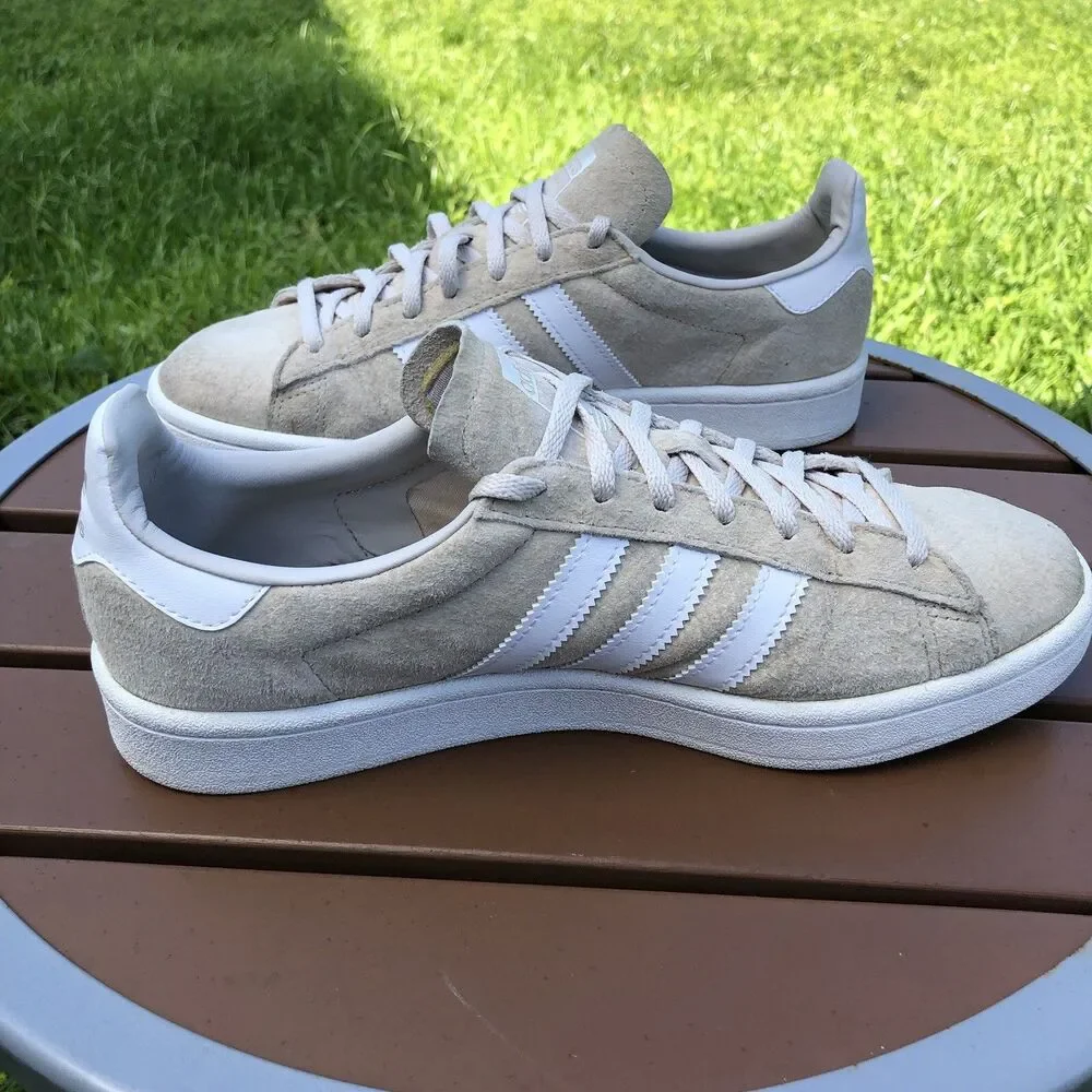 Adidas Campus 00s Sneakers Women 9.5 Beige Wonder Suede Retro Casual 117487339